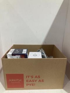 Lot 900  
            Birmingham SR108 - Parcel Delivery Only 
                
BOX OF JOHN LEWIS & PARTNER ITEMS TO INCLUDE TEFAL ULTRAGLIDE ANTI-CALC PLUS STEA...