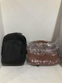 Lot 937  
            Birmingham SR108 - Parcel Delivery Only 
                
2 X JOHN LEWIS & PARTNERS ITEMS TO INCLUDE BLACK MINI BACKPACK