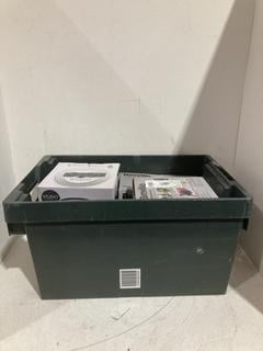 Lot 955  
            Birmingham SR108 - Parcel Delivery Only 
                
BOX OF JOHN LEWIS & PARTNERS ITEMS TO INCLUDE BREVILLE BLEND ACTIVE COLOUR MIX BL...