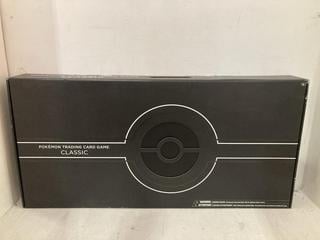 Lot 98  
            Birmingham SR108 - Parcel Delivery Only 
                
POKEMON TRADING CARD GAME CLASSIC ORIGINAL RRP £399