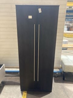 Lot 37  
            Birmingham - Collection or Delivery 

                
DAVID PHILLIPS CITY+ WARDROBE 2 DOOR IN WENGE RRP £379