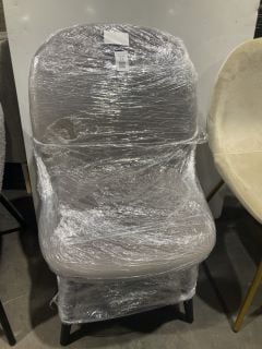 Lot 72  
            Birmingham - Collection or Delivery 

                
DAVID PHILLIPS GREY VELVET DINING CHAIR