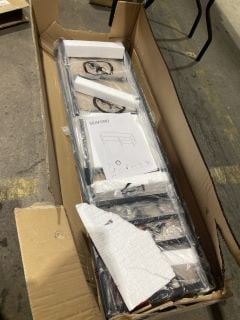 Lot 86  
            Birmingham - Collection or Delivery 

                
DAVID PHILLIPS SEAFORD TV TABLE IN MATT BLACK 120X33X46CM