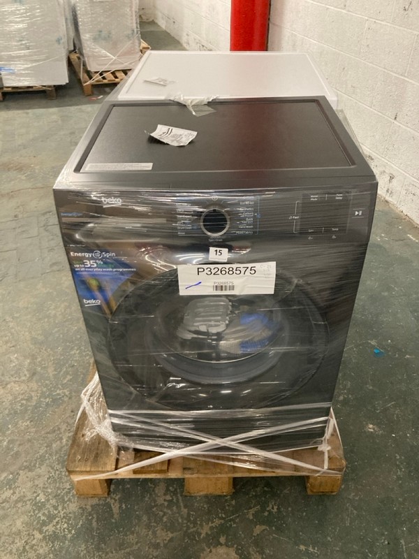 Lot 15  
            Nottingham SR3 - Delivery Or Collection 

                
1X PALLET WITH TOTAL RRP VALUE OF £1201 TO INCLUDE 1X BEKO WASHING MACHINES MODEL...