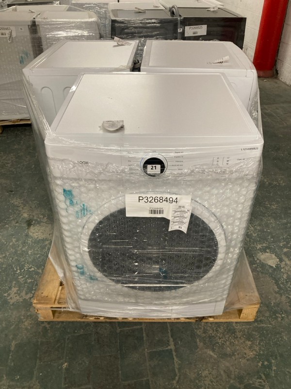 Lot 21  
            Nottingham SR3 - Delivery Or Collection 

                
1X PALLET WITH TOTAL RRP VALUE OF £595 TO INCLUDE 1X LOGIK CONDENSOR MODEL NO LCD...