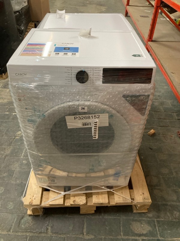 Lot 26  
            Nottingham SR3 - Delivery Or Collection 

                
1X PALLET WITH TOTAL RRP VALUE OF £617 TO INCLUDE 1X HOOVER WASHING MACHINES MODE...