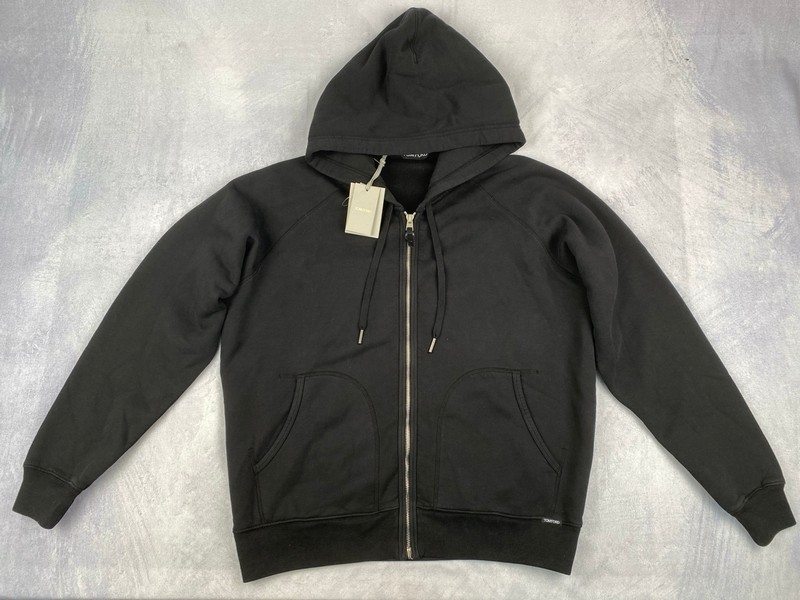 Lot 12  
            Nottingham Luxury Room - Delivery Only 

                
Tom Ford Zip Hoodie, Tag - Size 52 - Original RRP £750