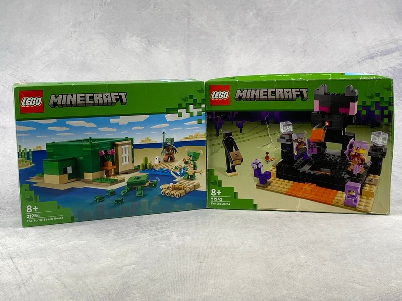 Lot 232  
            Nottingham Luxury Room - Delivery Only 

                
Lego Minecraft 21254 The Turtle Beach House & 21242 The End Arena (VAT ONLY PAYAB...