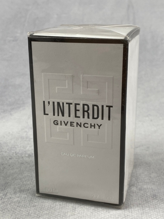 Lot 260  
            Nottingham Luxury Room - Delivery Only 

                
Givenchy L'Interdit Eau de Parfum - 80ml (VAT ONLY PAYABLE ON BUYERS PREMIUM) (MP...