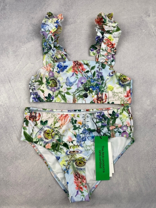 Lot 276  
            Nottingham Luxury Room - Delivery Only 

                
Molo Girls Floral Print Bikini In Multicolour. Size: 176. Rrp: £69