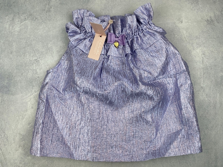Lot 279  
            Nottingham Luxury Room - Delivery Only 

                
Angels face Girls Ruthie Metallic Top In Purple. Size:  13 Y . Rrp: £58 (VAT ONLY...