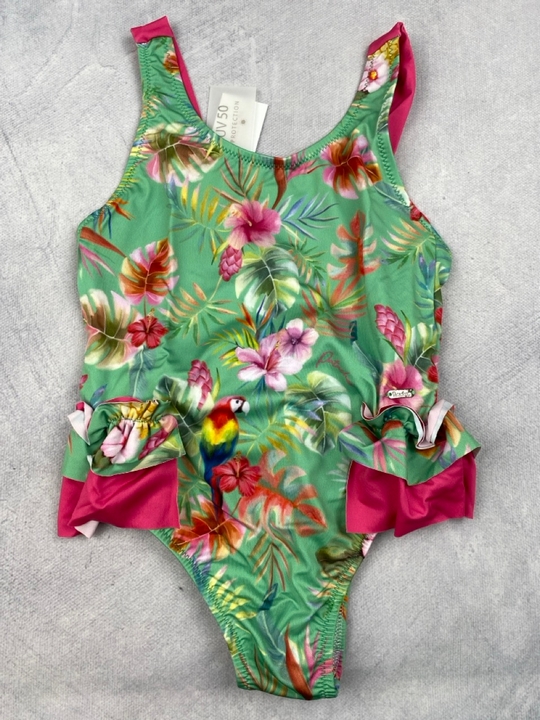 Lot 280  
            Nottingham Luxury Room - Delivery Only 

                
Patachou Girls Tropical Print Swimsuit In Green. Size: 6 Y . Rrp: £65 (VAT ONLY P...