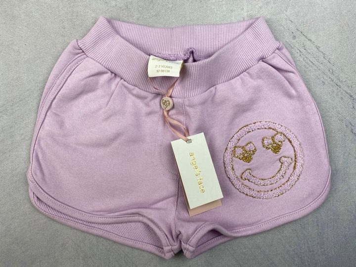 Lot 291  
            Nottingham Luxury Room - Delivery Only 

                
Angels Face Girls Adriana Smile Sweat Shorts In Purple. Size:  3 Y . Rrp: £40 (VA...