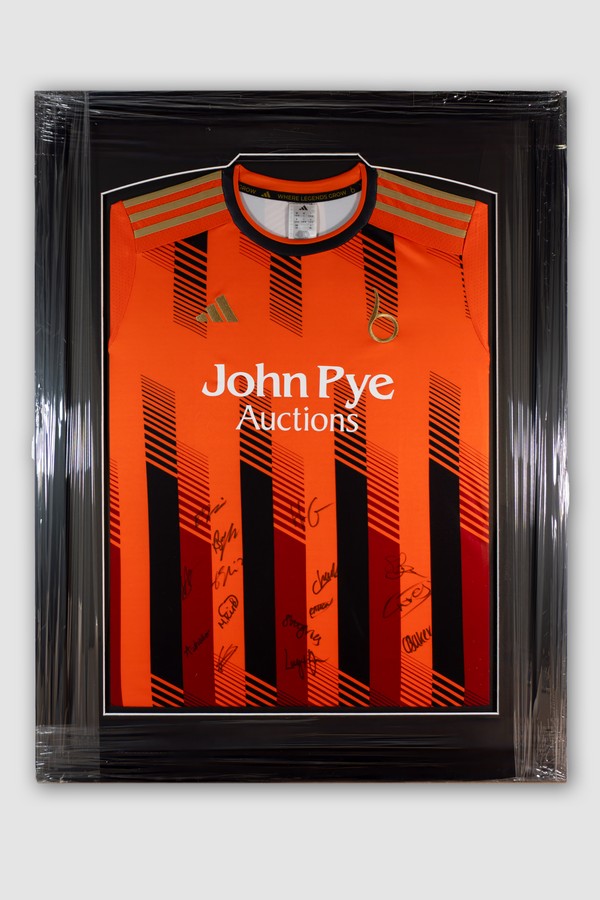 Lot 3  
            Nottingham Charity Auction - Collection Only 

                
A framed 2025 The Blaze One Day Cup shirt, signed by The Blaze