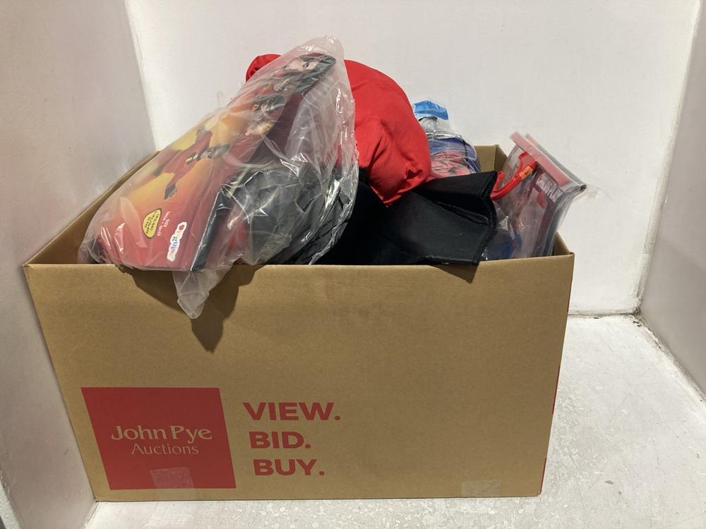 Lot 1855  
            Chesterfield SR45 - Parcel Delivery Only 

                
BOX OF ASSORTED COSTUMES TO INCLUDE CHICKEN COSTUME M/L (LOCATION: L1 SR46)
