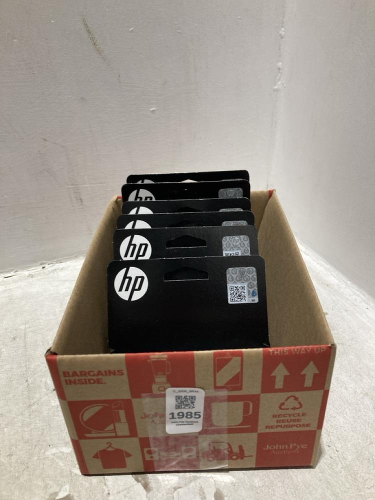 Lot 1985  
            Chesterfield SR44 - Parcel Delivery Only 

                
BOX OF 6 X HP 937 CYAN PRINTER INK CARTRIDGES (LOCATION: L7)