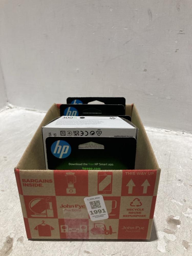 Lot 1991  
            Chesterfield SR44 - Parcel Delivery Only 

                
BOX OF 6 X HP 300XL PRINTER INK CARTRIDGES (LOCATION: L8)
