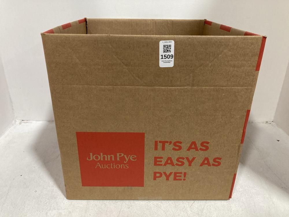 Lot 1509  
            Chesterfield SR47 - Parcel Delivery Only 

                
BOX OF ASSORTED INK TO INCLUDE HP 308 TRI-COLOUR INK CARTRIDGE. (LOCATION: F10)