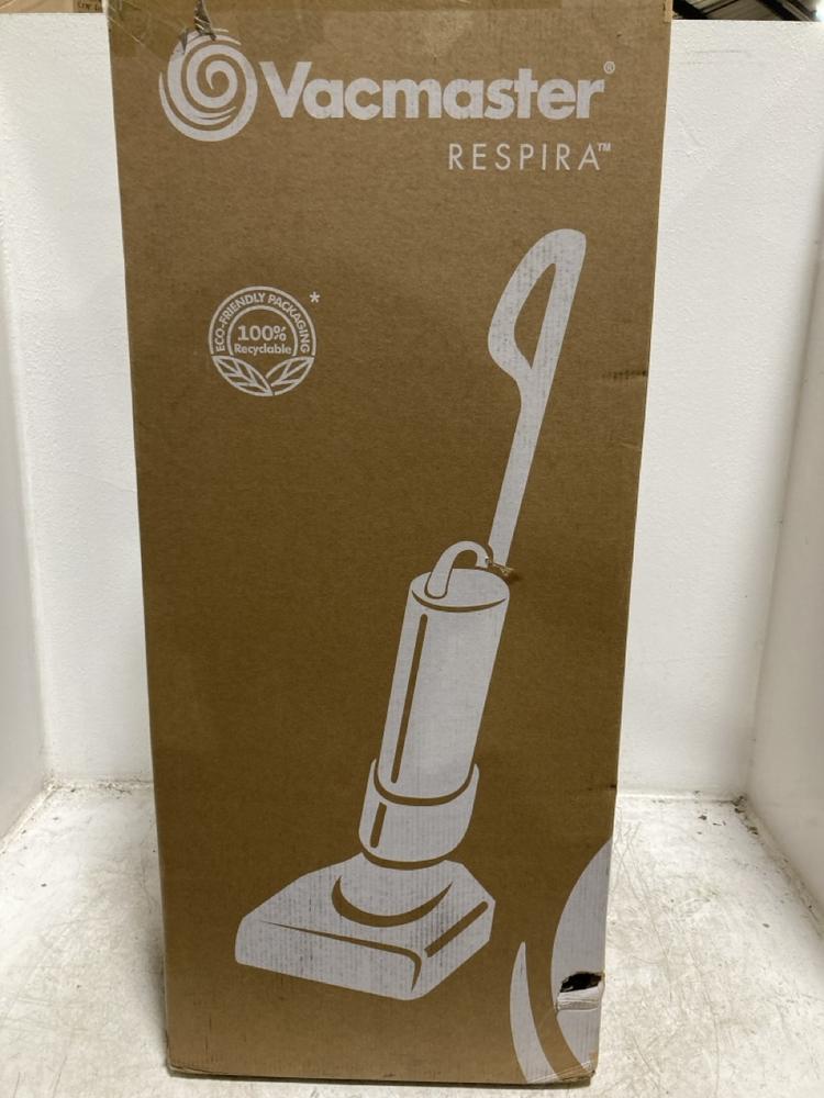 Lot 1543  
            Chesterfield SR47 - Parcel Delivery Only 

                
VACMMASTER RESPIRA VACUUM CLEANER (LOCATION: SR46G2)