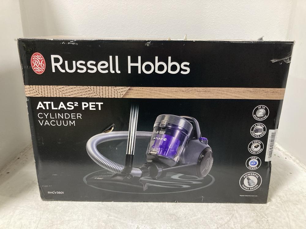 Lot 1546  
            Chesterfield SR47 - Parcel Delivery Only 

                
RUSSELL HOBBS ATLAS PET VACUUM CLEANER (LOCATION: SR46G2)