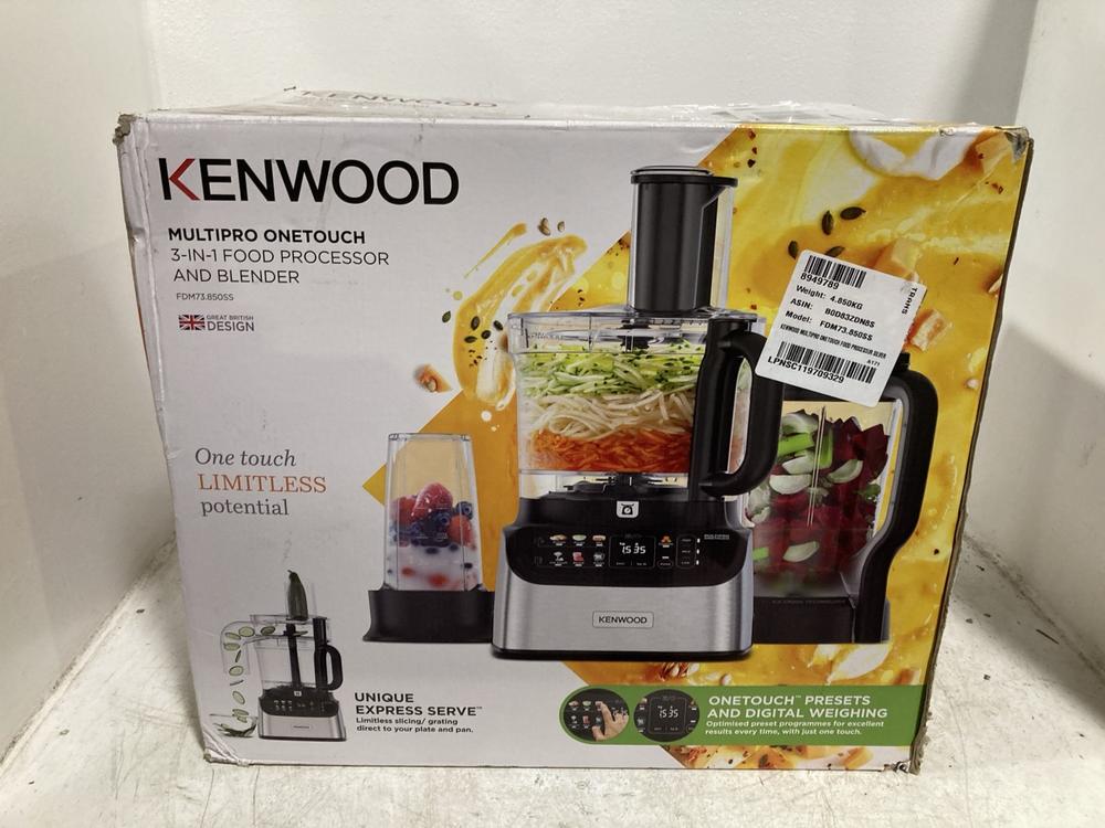 Lot 1551  
            Chesterfield SR47 - Parcel Delivery Only 

                
KENWOOD MULTI PRO TOUCH 3 IN 1 FOOD PROCESSOR (LOCATION: SR46G2)