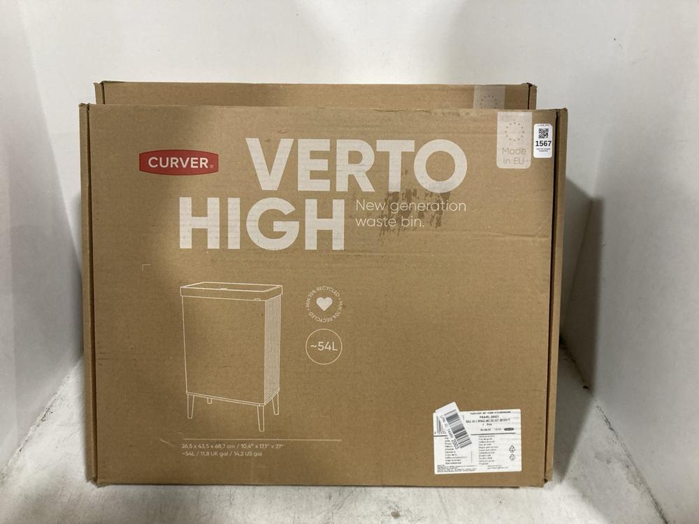 Lot 1567  
            Chesterfield SR47 - Parcel Delivery Only 

                
2 X CURVER VERTO HIGH BIN (LOCATION: SR46 G3)