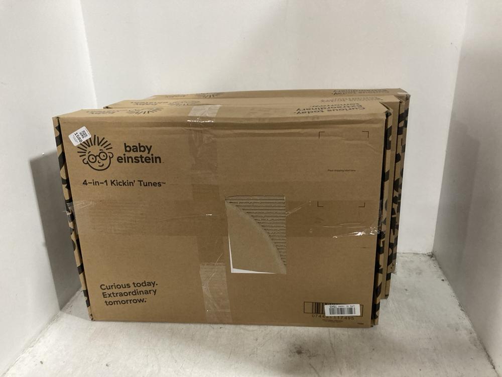 Lot 1588  
            Chesterfield SR47 - Parcel Delivery Only 

                
3 X BABY EINSTEIN 4-IN-1 KICKIN TUNES (LOCATION: SR46 G3)