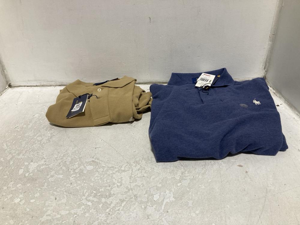 Lot 1749  
            Chesterfield SR47 - Parcel Delivery Only 

                
RALPH LAUREN MENS SHORT SLEEVED POLO SHIRT IN BROWN SIZE L TO INCLUDE RALPH LAURE...