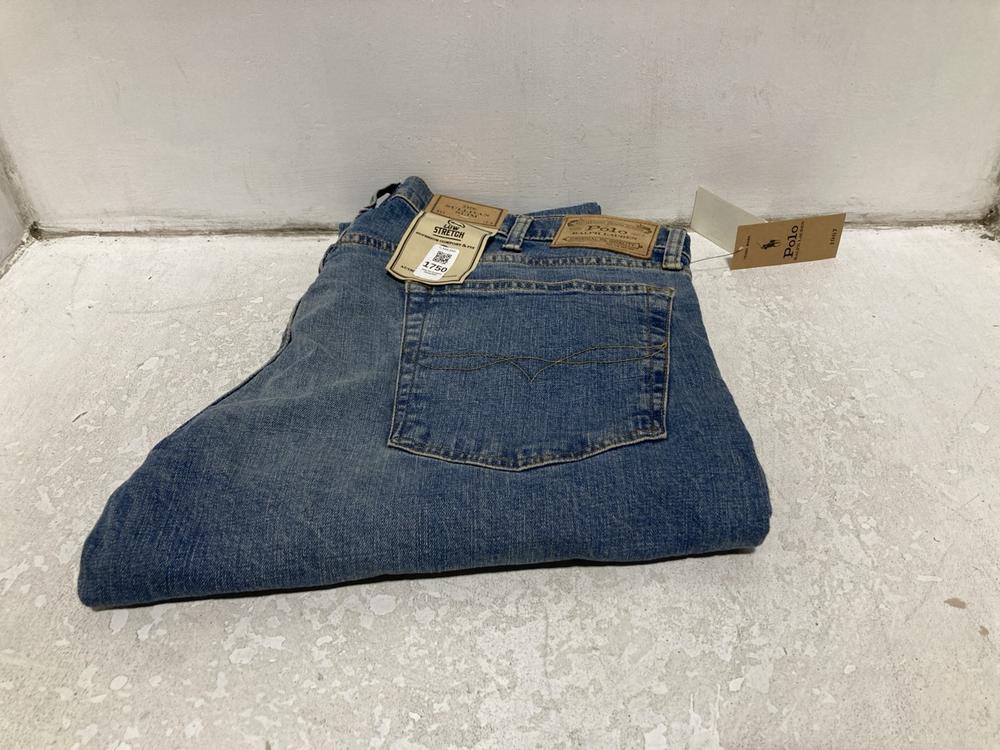 Lot 1750  
            Chesterfield SR47 - Parcel Delivery Only 

                
RALPH LAUREN MENS SULLIVAN SLIM JEANS IN BLUE DENIM SIZE 40/34 ORIGINAL RRP £100 ...