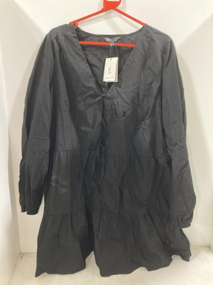 Lot 1794  
            Chesterfield SR47 - Parcel Delivery Only 

                
NOBODYS CHILD BERNADETTA MINI DRESS IN BLACK SIZE 18 (LOCATION: SR46 H2)