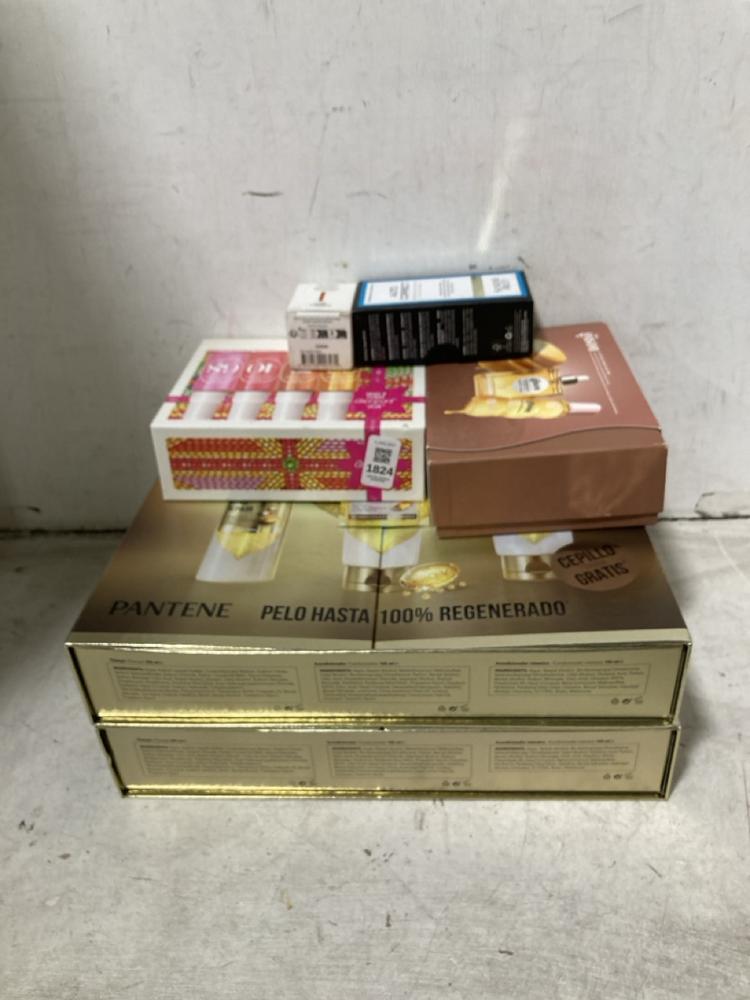 Lot 1824  
            Chesterfield SR47 - Parcel Delivery Only 

                
6 X ASSORTED COSMETIC ITEMS TO INCLUDE SOL DE JANEIRO SPRITZ AND SHINE PERFUME MI...