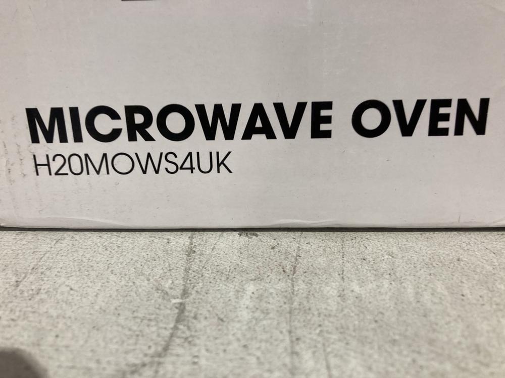 Lot 365  
            Chesterfield SR46 - Parcel Delivery Only 

                
HISENSE H20MOWS4UK MICROWAVE OVEN (LOCATION: J4)