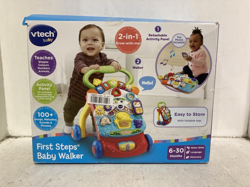 Lot 366  
            Chesterfield SR46 - Parcel Delivery Only 

                
3 X ASSORTED VTECH KIDS TOYS TO INCLUDE VTECH BABY 4-IN-1 ALPHABET TRAIN (LOCATIO...