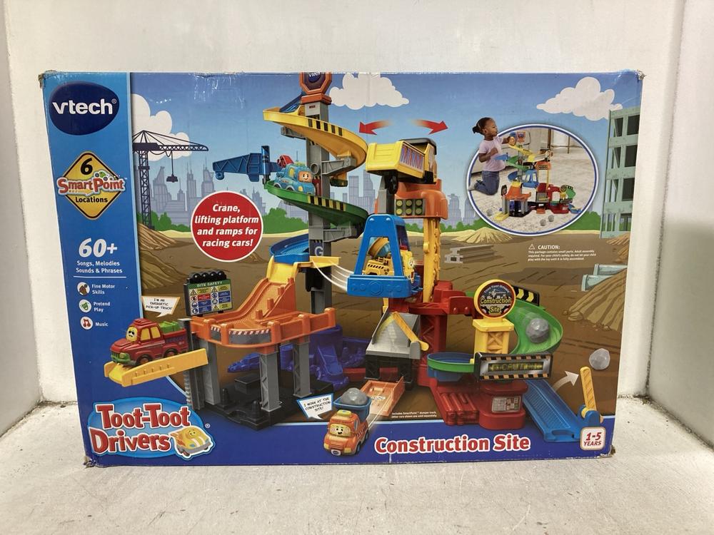 Lot 366  
            Chesterfield SR46 - Parcel Delivery Only 

                
3 X ASSORTED VTECH KIDS TOYS TO INCLUDE VTECH BABY 4-IN-1 ALPHABET TRAIN (LOCATIO...