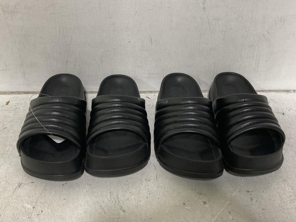 Lot 435  
            Chesterfield SR46 - Parcel Delivery Only 

                
5 X ASSORTED KUAILU ADULTS SHOES TO INCLUDE KUAILU KW6J5 SHOES IN BLACK - UK SIZE...