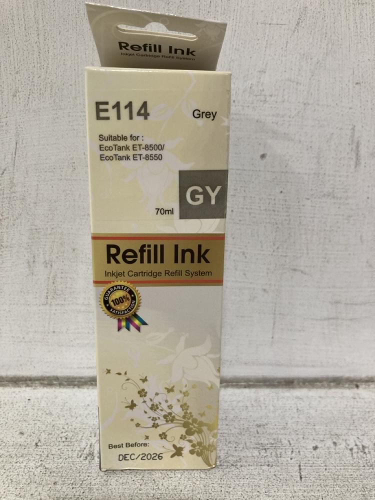 Lot 439  
            Chesterfield SR46 - Parcel Delivery Only 

                
3 X ASSORTED GO INKS MASTER INK CARTRIDGES TO INCLUDE GO INKS REY 70ML INK CARTRI...