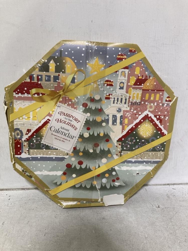 Lot 466  
            Chesterfield SR46 - Parcel Delivery Only 

                
YANKEE CANDLE ADVENT CALENDAR FROM PASSPORT HOLIDAYS COLLECTION TO INCLUDE YANKEE...