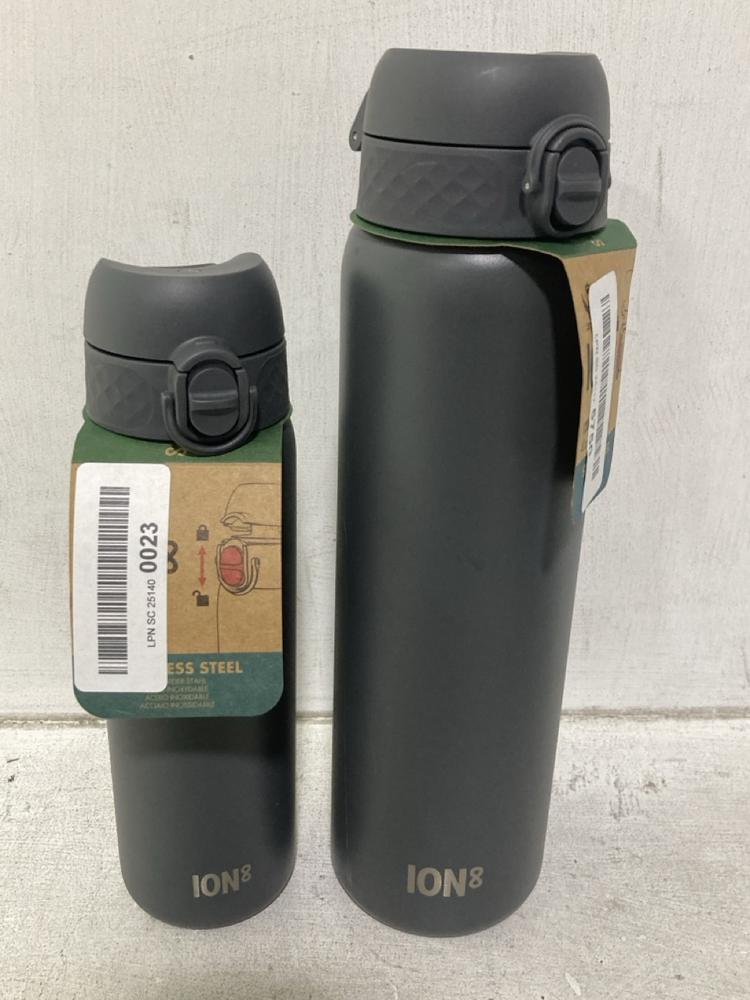 Lot 467  
            Chesterfield SR46 - Parcel Delivery Only 

                
6 X ASSORTED ION8 BOTTLES TO INCLUDE ION8 350ML FLIP-LID BOTTLE IN BLUE (LOCATION...