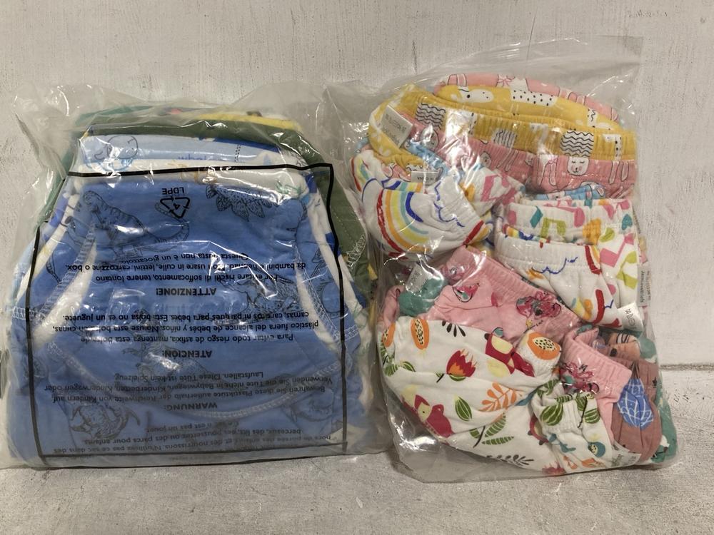 Lot 485  
            Chesterfield SR46 - Parcel Delivery Only 

                
QTY OF ASSORTED KIDS FABRIC NAPPIES IN VARIOUS PATTERNS - UK SIZE 3-4 YEARS (LOCA...