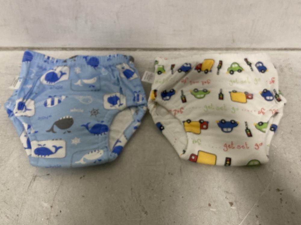 Lot 486  
            Chesterfield SR46 - Parcel Delivery Only 

                
QTY OF ASSORTED KIDS FABRIC NAPPIES IN VARIOUS PATTERNS - UK SIZE 3-4 YEARS (LOCA...