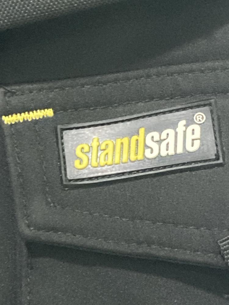 Lot 502  
            Chesterfield SR46 - Parcel Delivery Only 

                
5 X ASSORTED STAND SAFE WORKWEAR ITEMS TO INCLUDE STANDSAFE TROUSERS IN BLACK SIZ...