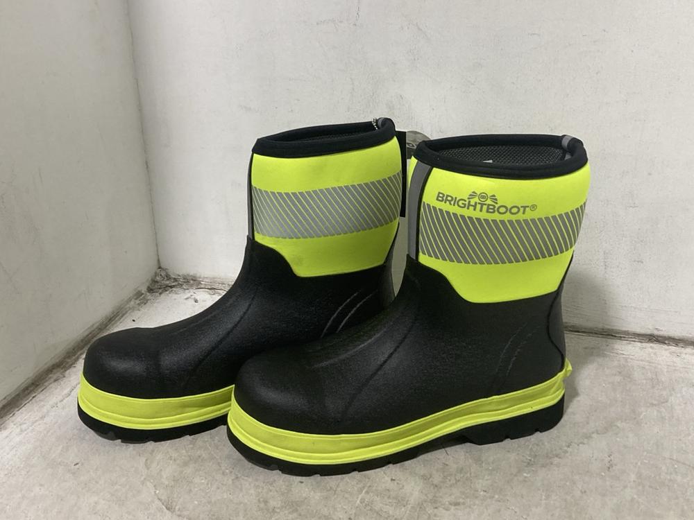 Lot 506  
            Chesterfield SR46 - Parcel Delivery Only 

                
BRIGHT BOOT MID BOOTS IN BLACK/YELLOW SIZE 11 (LOCATION: I4)