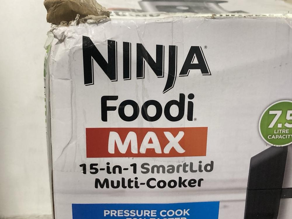 Lot 513  
            Chesterfield SR46 - Parcel Delivery Only 

                
NINJA FOODI MAX 15 IN 1 SMART LID MULTI COOKER (LOCATION: I4)
