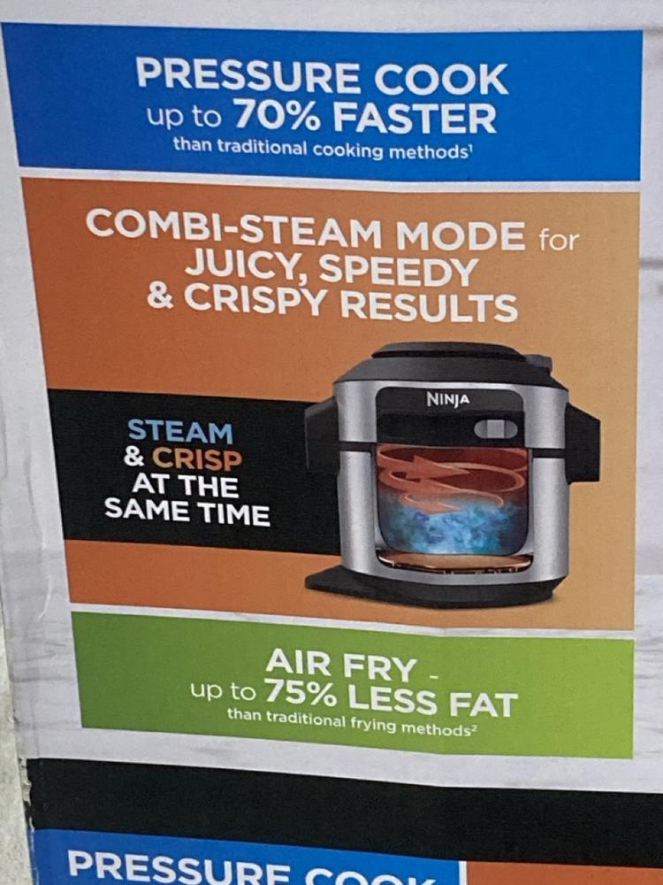 Lot 513  
            Chesterfield SR46 - Parcel Delivery Only 

                
NINJA FOODI MAX 15 IN 1 SMART LID MULTI COOKER (LOCATION: I4)
