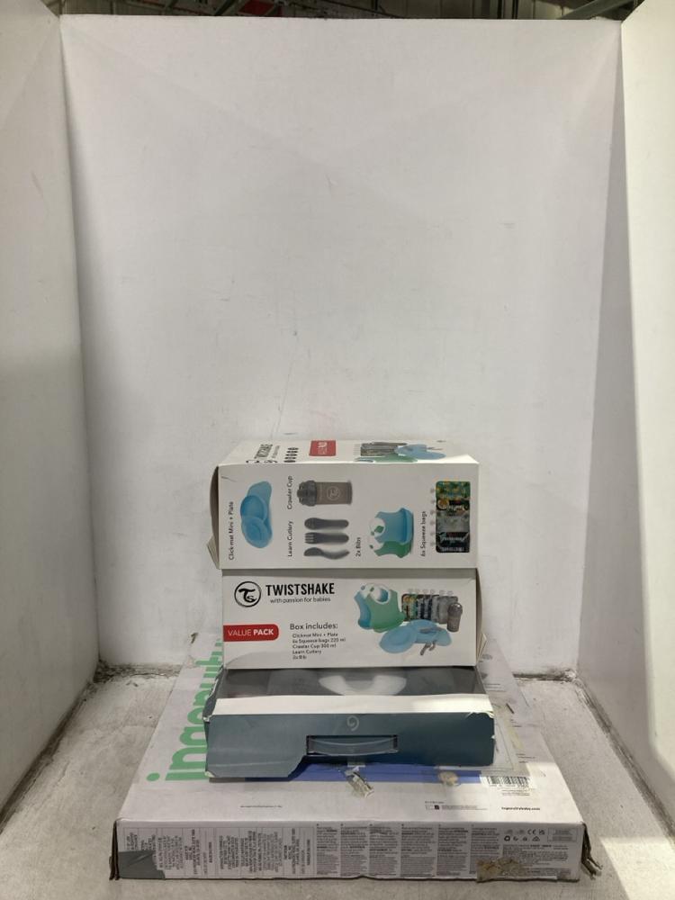 Lot 515  
            Chesterfield SR46 - Parcel Delivery Only 

                
4 X ASSORTED BABY ITEMS TO INCLUDE INGENUITY SOOTHING BOUNCER (LOCATION: I4)