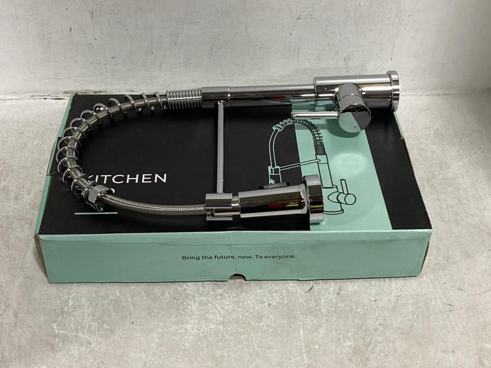 Lot 530  
            Chesterfield SR46 - Parcel Delivery Only 

                
FORIOUS KITCHEN FAUCET SINK TAP IN STAINLESS STEEL (LOCATION: I5)