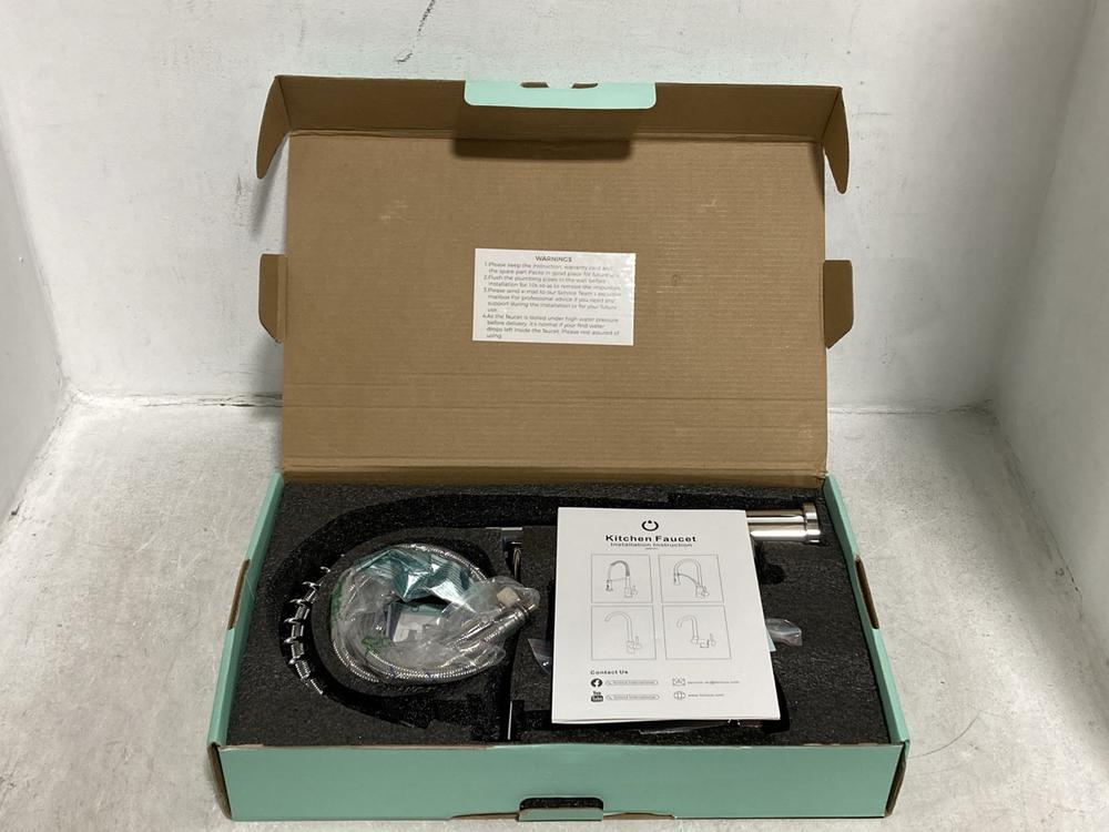 Lot 530  
            Chesterfield SR46 - Parcel Delivery Only 

                
FORIOUS KITCHEN FAUCET SINK TAP IN STAINLESS STEEL (LOCATION: I5) - Image 2