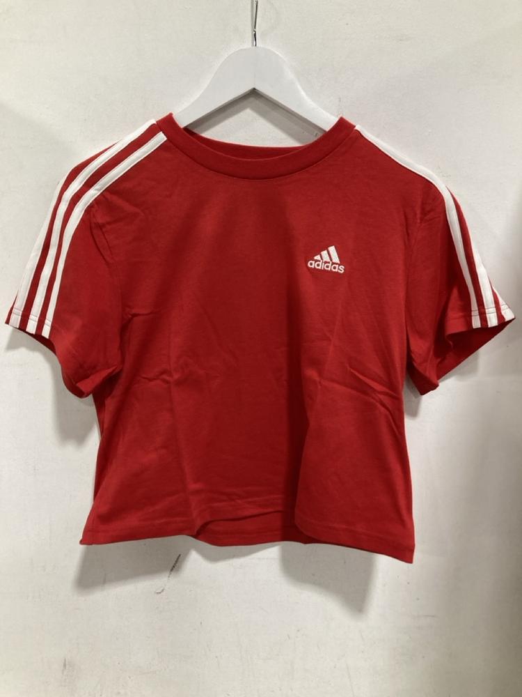 Lot 545  
            Chesterfield SR46 - Parcel Delivery Only 

                
5 X ASSORTED BRANDED CLOTHING ITEMS TO INCLUDE RED ADIDAS CROP TOP SIZE XS (LOCAT...