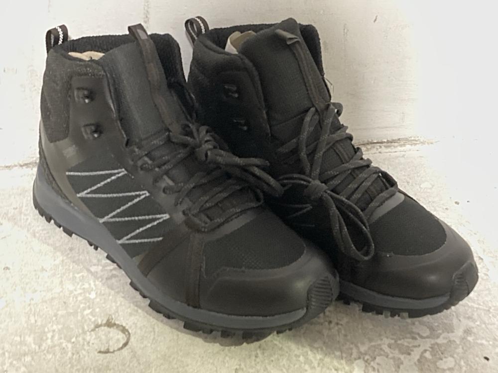 Lot 568  
            Chesterfield SR46 - Parcel Delivery Only 

                
THE NORTH FACE LIFTE WAVE FASTPACK MID SHOES IN BLACK - UK SIZE 7 (LOCATION: I1) - Image 2