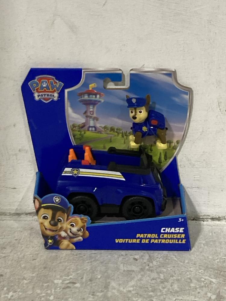 Lot 586  
            Chesterfield SR46 - Parcel Delivery Only 

                
QTY OF ASSORTED KIDS TOYS TO INCLUDE PAW PATROL CHASE PATROL CRUISER (LOCATION: I1)